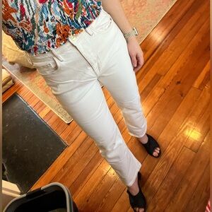 Frame Denim Cream Jeans